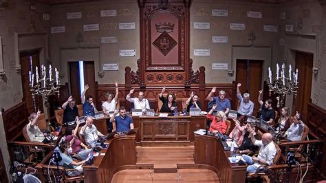 El Pleno De Sitges Aprueba Provisionalmente Las Ordenanzas Fiscales