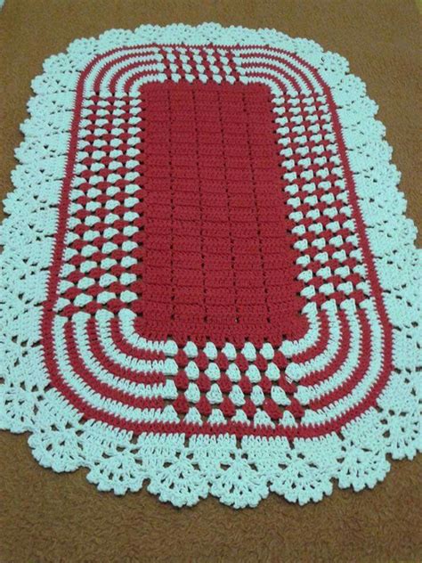 Tapetes E Jogos De Banheiro Crochet Carpet Crochet Patterns Crochet