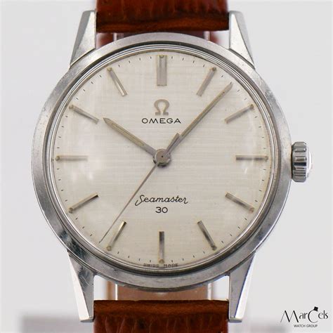 Vintage Omega Seamaster 30 Linnetavla 1962 Marcels Watch