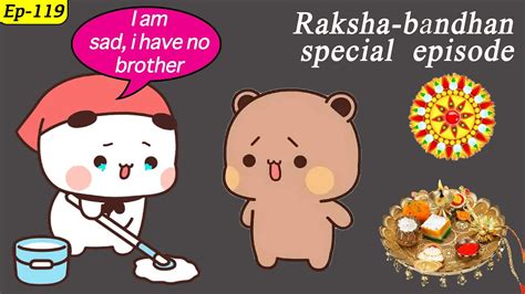 Peachu Is Sad Rakshabandhan Bubu Dudu Peach Goma Gomu Peachu