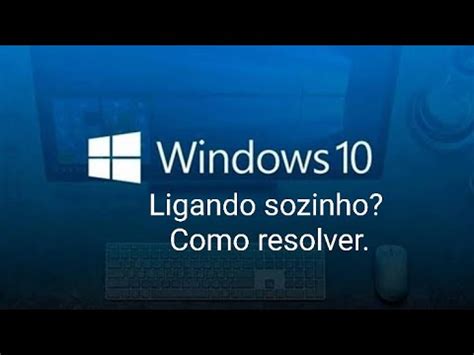 Windows Reiniciando Sozinho Como Resolver Youtube