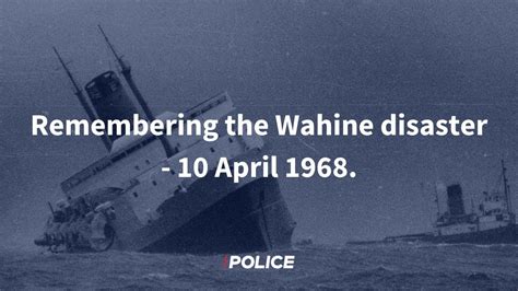 Remembering the Wahine disaster - 10 April 1968 - YouTube