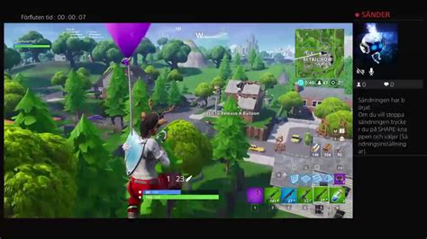 Svensk Fortnite Livestreaam Youtube