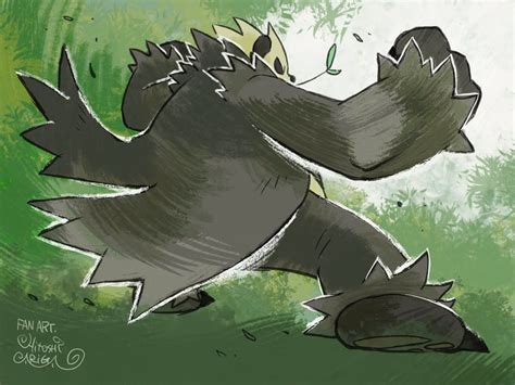 Pangoro Pokemon Drawn By Ariga Hitoshi Danbooru