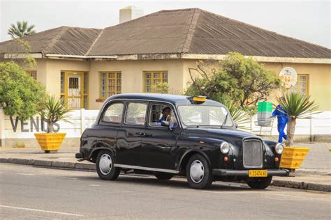 Old Vintage Car on Walvis Bay Street Editorial Photography - Image of ...