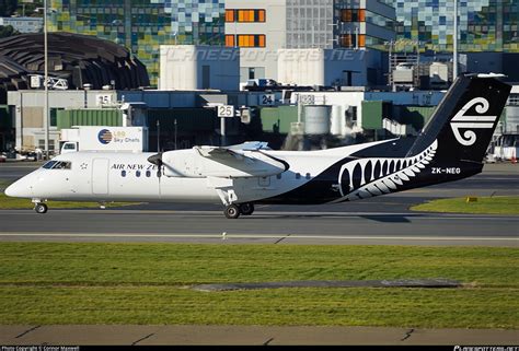 ZK NEG Air New Zealand De Havilland Canada DHC 8 311Q Dash 8 Photo By