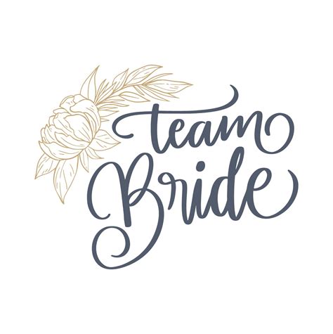 Team Bride Svg Team Bride Png Bride Svg Wedding Svg Married Svg