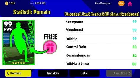 Unrated Rwf Best Skill Dan Akselerasi Potw Kecepatan Akselerasi