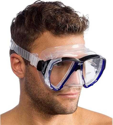 Cressi Adult Dive Mask With Inclined Lens For Scuba Diving Optical