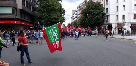 Gran Manifestaci N De Los Trabajadores De La Metalurgia En Bizkaia