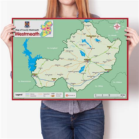 Map Of Westmeath Towns Blinni Shirleen