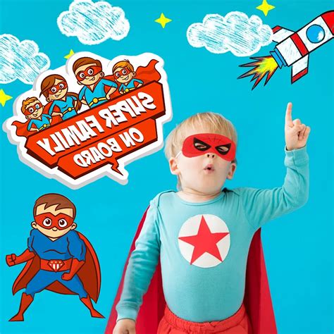 Superhero Capes And Mask For Kids Double Edged Superhero