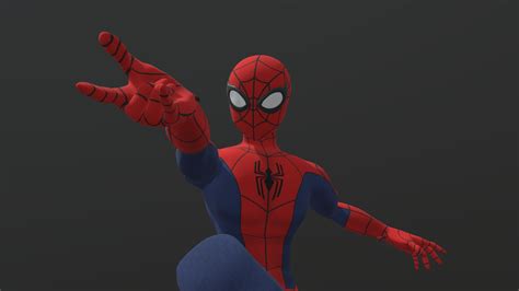 Spider Man 3D Model Free