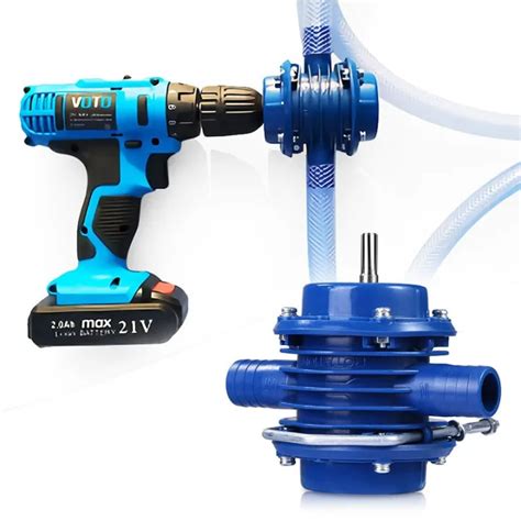 Heavy Duty Self Priming Hand Electric Drill Water Pump Micro