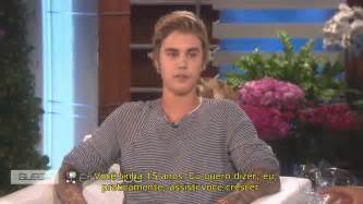 Justin Bieber Interview on The Ellen Show - 2015 (Legendado PT-BR ...