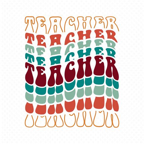 Teacher T Shirt Vector Teacher Svg Design For T Shirts Mugs Bags