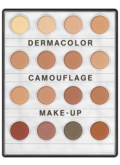 Kryolan Dermacolor Camouflage Cream Mini Palette 2 16 Colours