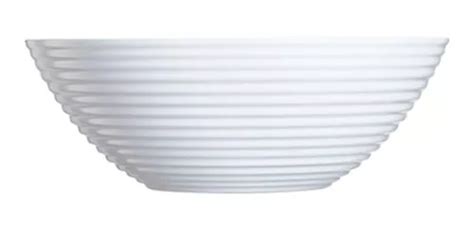 Ensaladera Bowl Luminarc Harena Blanco Cm Cuotas