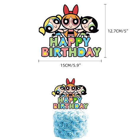 Buy 39pcs Powerpuff Girls Birthday Party Supplies And Decorations