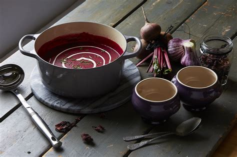 Beetroot Hibiscus Soup Landscape F11 Lavender And Lovage