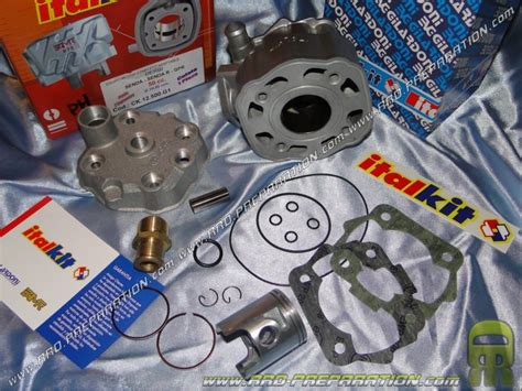 Kit Cc High Engine Mm Italkit Sport Bi Segment Aluminum Derbi