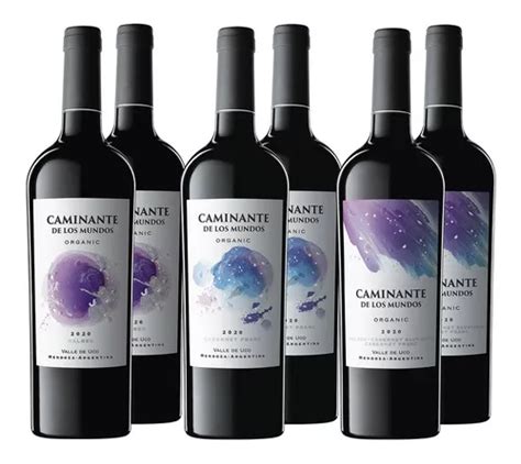 Vino Caminante De Los Mundos Malbec C Franc Blend Mix