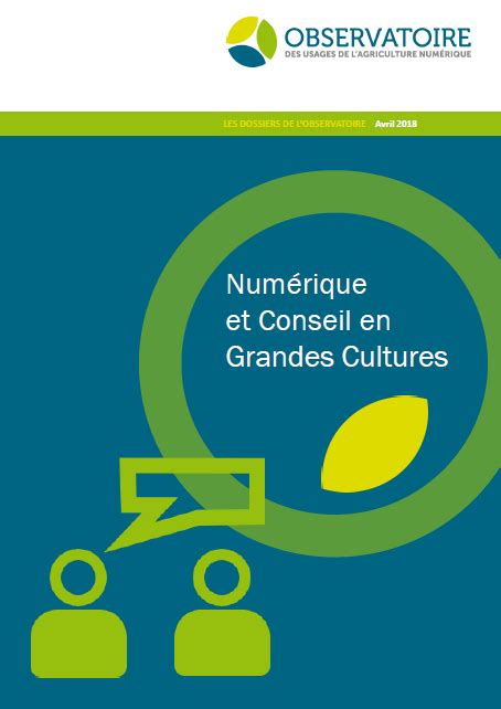 16 Juillet 2018 Observatoire Des Usages Du Numérique En Agriculture