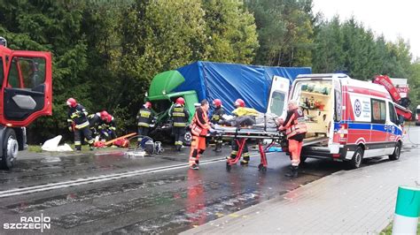 Wypadek Na DK Nr 11 Droga Zablokowana Region Radio Szczecin