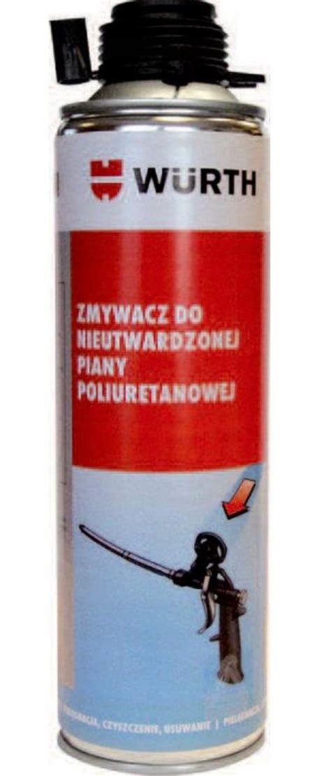 Wurth zmywacz Do Piany Montażowej 500 ML 08921602 Cena Opinie