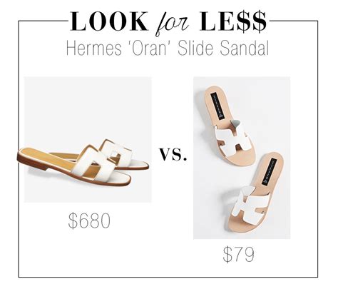 Look for Less: Hermes 'Oran' Sandal Dupe | The Budget Babe | Bloglovin’