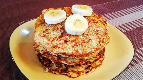 Deliciosos Panqueques De Avena Y Banana Receta Sin Leche Laaguada