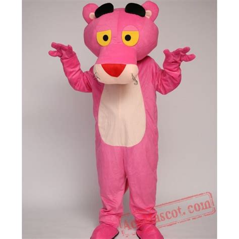 Pink Panther Mascot Costume for Adults