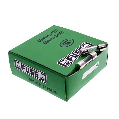 Купить 5*20 стекло страхование Трубка f0,5AL 0,5A/250 В 500 мА высокое ...