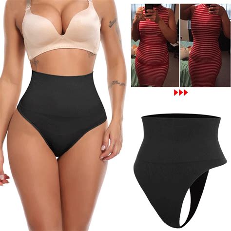 Cintura Alta Barriga Controle Calcinha Shaper Tanga Shaper