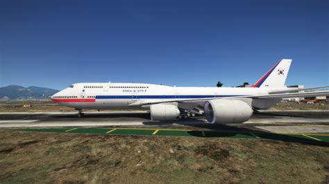 Korean Air Force One Korea Boeing 747 8i Livery Fs19