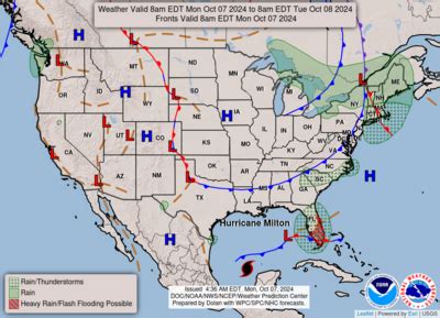 National Weather Outlook for the United States - thorntonweather.com