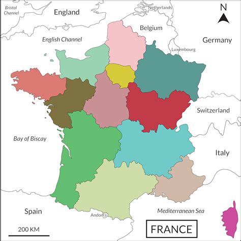 What Does France Look Like On A Map At Mackenzie Mathy Blog
