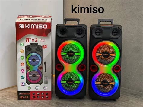 Qs 84 Store Parlantes Kimiso Double 8 Inch Horn Speaker Big Multi