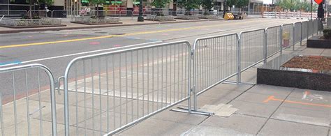 85ft Economy Steel Barricade Metal Fencing