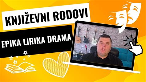 Književni rodovi epika lirika i drama YouTube