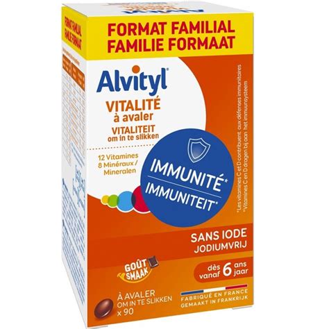 Alvityl Vitalité à Avaler 90 Comprimés