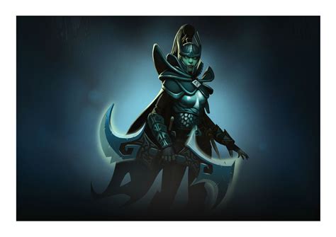 Phantom Assassin Mortred From Dota Video Game Poster X A Size