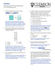 Sp Ch Final Exam Practice Questions Key Pdf Jacob D Schroeder