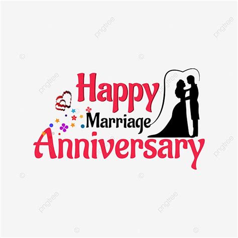 Happy Anniversary Love Vector Art PNG, Happy Marriage Anniversary With Couple Love Local ...