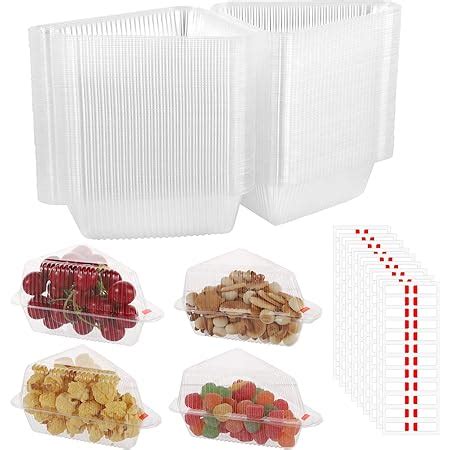 Pcs Cake Slice Boxes Individual Cake Boxes Slice Cake Boxes With