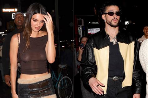 Bad Bunny Y Kendall Jenner Una Cena Y Una Foto Juntos En Nueva York