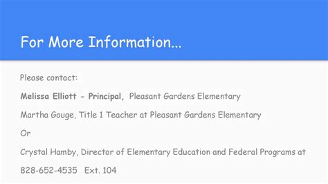 Pleasant Gardens Elementary School Ppt Download