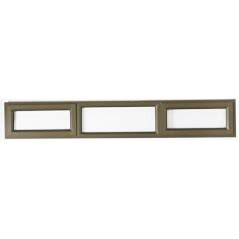 Window Frame Aluminium Ptt Bronze Clear Left Hand Valuwin Cashbuild