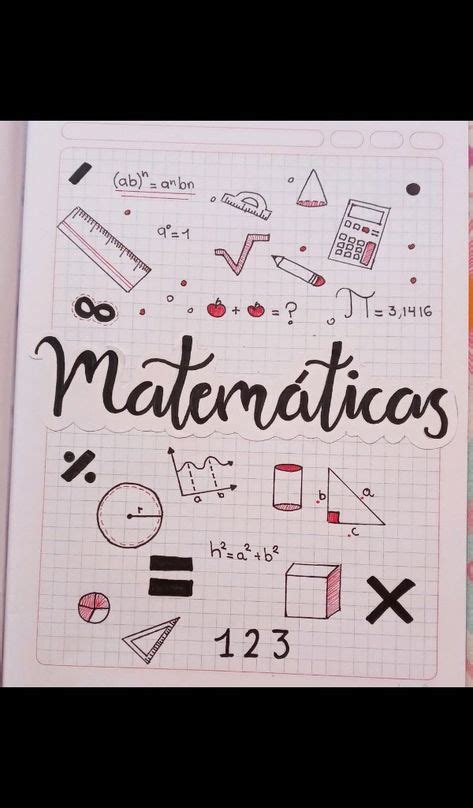 Ideas De Portadas Aesthetic Para Matemáticas