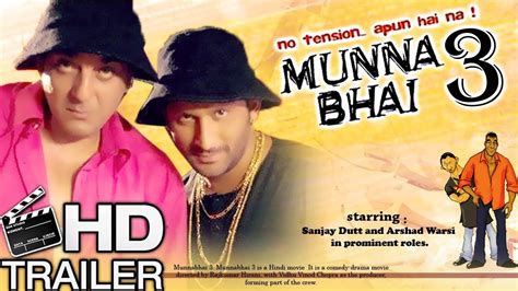 Munna Bhai Movie Trailer First Look Munna Bhai Chale America